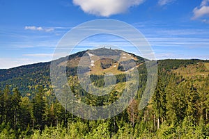 Arber, Spring Landscape, Å piÄÃ¡k, Bohemian Forest (Å umava), Czech Republic